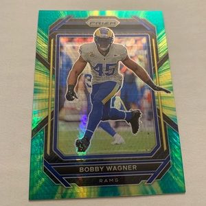 2022 Panini Prizm Hyper Bobby Wagner #166 Los Angeles Rams /175